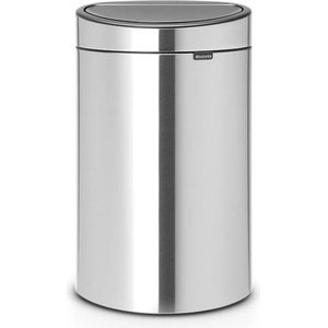 Brabantia Кош за смет Brabantia Touch Bin New Recycle 23+10L, Matt Steel Fingerprint Proof (650527)