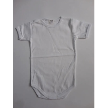 Image 1 of ЛОКСИМАТ Бяло боди с къс ръкав, рипс, 26