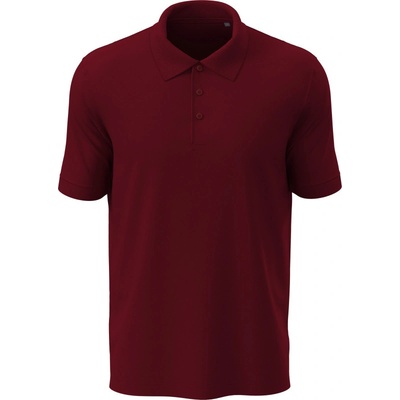 Stedman polokošile Lux Polo krátký rukáv pánská COT05906006601-bordeaux