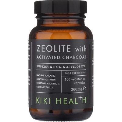 KIKI Health Zeolite With Activated Charcoal 360 mg [100 капсули]