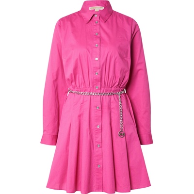 Michael Kors Рокля тип риза розово, размер XXL
