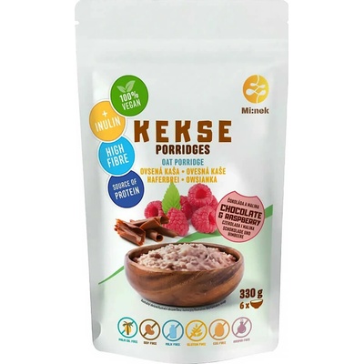Kekse Ovesná kaše čokoláda a malina bezlepková 330 g