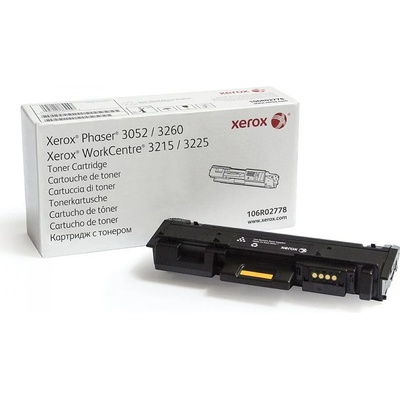 Xerox Phaser 3052 3260/ WorkCentre 3215 3225 (3000 Pages) Toner Cartridge Black (106R02778)