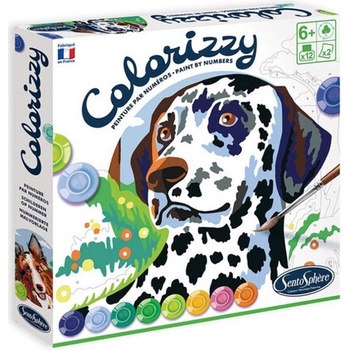 Sentosphere Maľovanie podľa čísel Colorizzy Psy