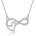 Silenti Jewelry Сребърно колие "Безкрайна Обич