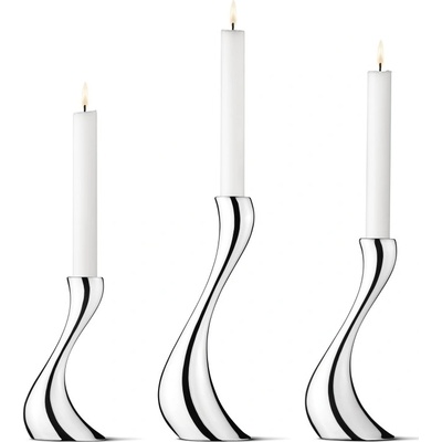 Georg Jensen Sada svícnů Cobra, 3 ks -