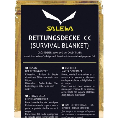 Salewa Rescue Blanket záchranná deka zlatá/stříbrná