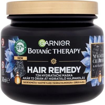 Botanic Therapy Magnetic Charcoal Hair Remedy от Garnier за Жени Маска за коса 340мл