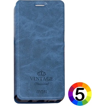 Image 1 of Huawei P10 Plus Mofi Vintage Кожен Калъф и Протектор