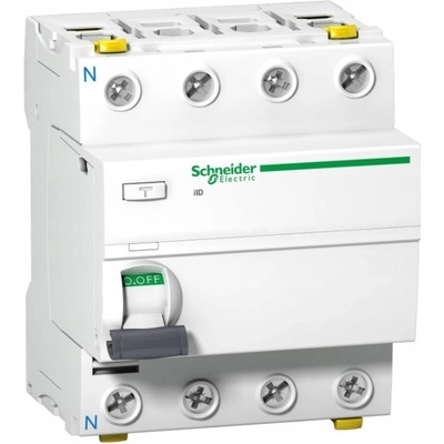 Proudový chránič 4P 25A 0,03A typ AC iID A9Z11425 Schneider