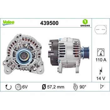 Alternátor VALEO 439500