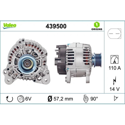 Alternátor VALEO 439500