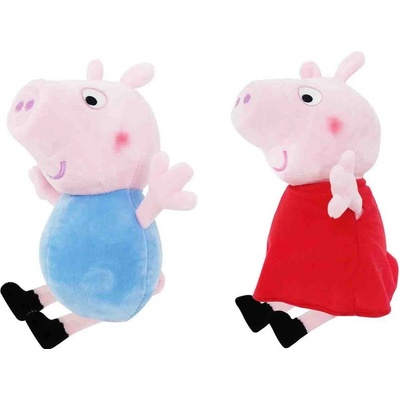 PRASÁTKO PEPPA PIG Tomík Modrá 25 cm