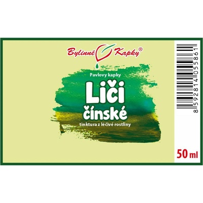 Liči čínské tcm pavlovy bylinné kvapky tinktúra 50 ml