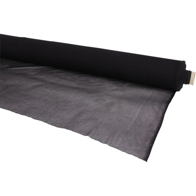 Vodopropustná zakrývací tkanina, 1,95 x 1m, černá