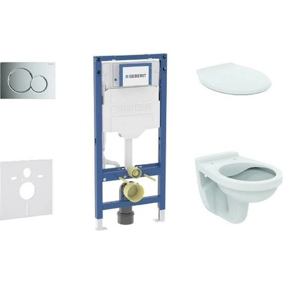 Geberit Duofix s tlačidlom Sigma01 SANI11CD1125