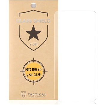 Tactical Glass Shield 2.5D стъклен протектор за Motorola Moto Edge 20 - Прозрачен KP25834 (25834)