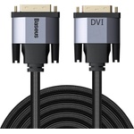 Baseus DVI към DVI кабел (300 см) - Baseus Enjoyment Series DVI Male To DVI Male Cable (CAKSX-S0G) (черен) (CAKSX-S0G)