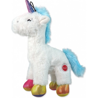 Dog Fantasy Stuffed Toy jednorožec pískací mix farieb 26 cm