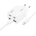 hoco. N56 зарядно устройство 2 USB+2 Type-C гнезда 30W, бързо зарядно PD 3.0 + Lightning кабел, БЯЛО N56_LIGHTNING_W (N56_LIGHTNING_W)