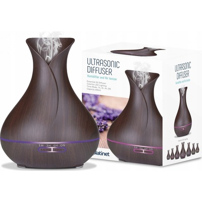 Platinet aroma difuzér a zvlhčovač tmavě hnědý PADYM010DW 400 ml
