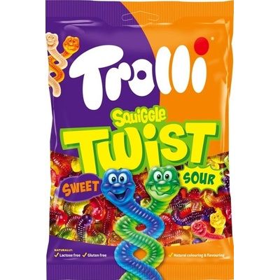 Trolli Squiggle Twist Sweet & Sour 175 гр