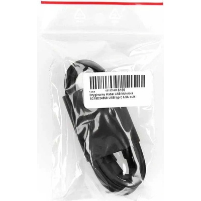 Motorola SC18D24968 USB-C-USB-C 6,5A, 1m, černý
