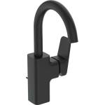 Ideal Standard CeraPlan - Смесител за мивка с въртящ се чучур и изход, черен BD235XG (BD235XG)