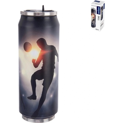Orion termoska plechovka futbal 500 ml
