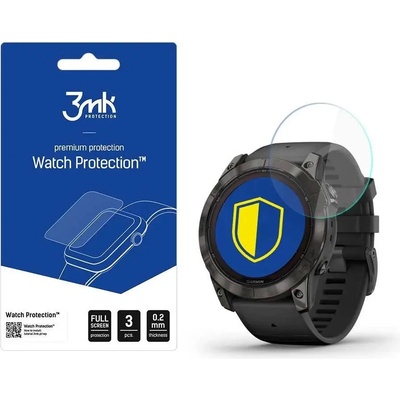 3mk Protection Скрийн протектор 3mk Watch Protection v. FlexibleGlass Lite за Garmin Fenix 7X Pro Solar, 3 броя (5903108528214)