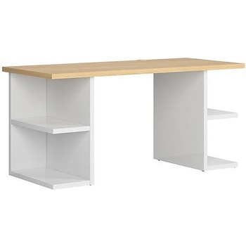 Бюро Nandu BIU 160 дъб и бял лак