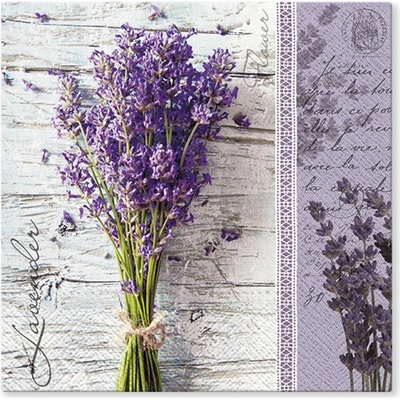 TaT servítky Lavender Bouquet 33x33cm