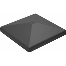 Krytka na hliníkový sloupek 100x100mm, Antracit RAL 7016