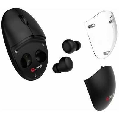 C-TECH WLM-21 Dual mode WLM-21BK s TWS sluchátkami
