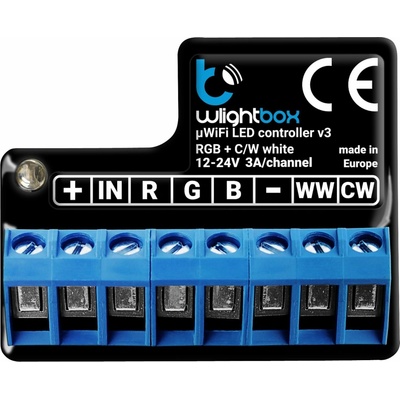 Wlightbox - WiFi RGB ovladač
