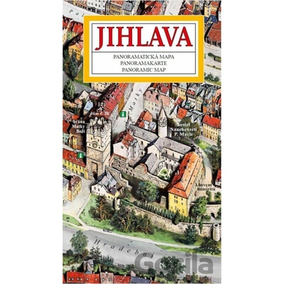Jihlava - Panoramatická mapa / česky, anglicky, německy - Tomáš Rygl