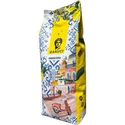 GANUCI Primavera 80% Arabica káva zrnková 1 kg