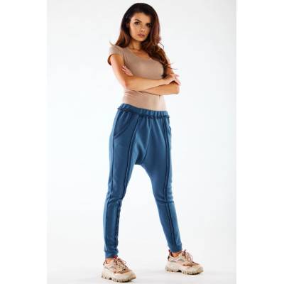 Infinite You woman's pants M274 modrá