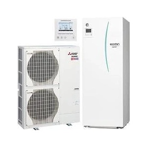 Mitsubishi ERST20C-VM2D PAC-DP01-E PUHZ-SHW140YHA Термопомпа
