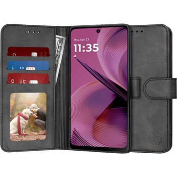 Techsuit Diary Book за Motorola Moto G55 - Черен KP37013 (37013)