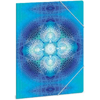 Папка с ластик Ars Una - A4, Blue Hope (50212217)