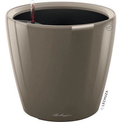Lechuza Plastový samozavlažovací kvetináč Classico Color LS 22 x 20,5 cm taupe