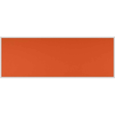 VMS VISION Stolový paraván EKONOMIK ekoTAB ostrý roh 180 x 65 cm oranžový