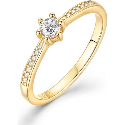 Olivie Stříbrný zásnubní prsten GOLD 9528