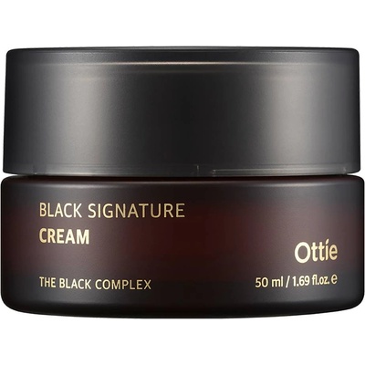 Ottie Black Signature Крем за лице с муцин от черен охлюв, 50 ml