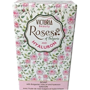 Victoria Beauty Roses and hyaluron mýdlo s kyselinou hyaluronovou 70 g