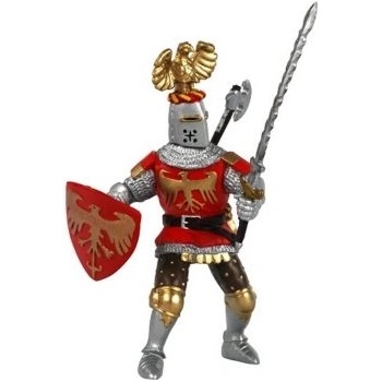 Papo - Фигурка за колекциониране и игра - Red crested knight (39361)