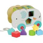 Orange Tree Toys Сортер за дърпане Orange Tree Toys - Jungle Animals, Слонче (OTT13773)