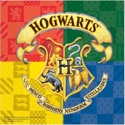 Procos Papírové ubrousky Harry Potter 33x33cm 20ks