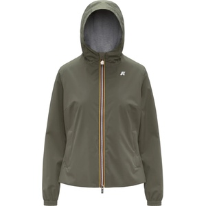 K-Way Дамско ежедневно яке K-Way Women's Lil 2.0 Stretch Poly Waterproof jacket - Green Lichen (103-2955-0112)